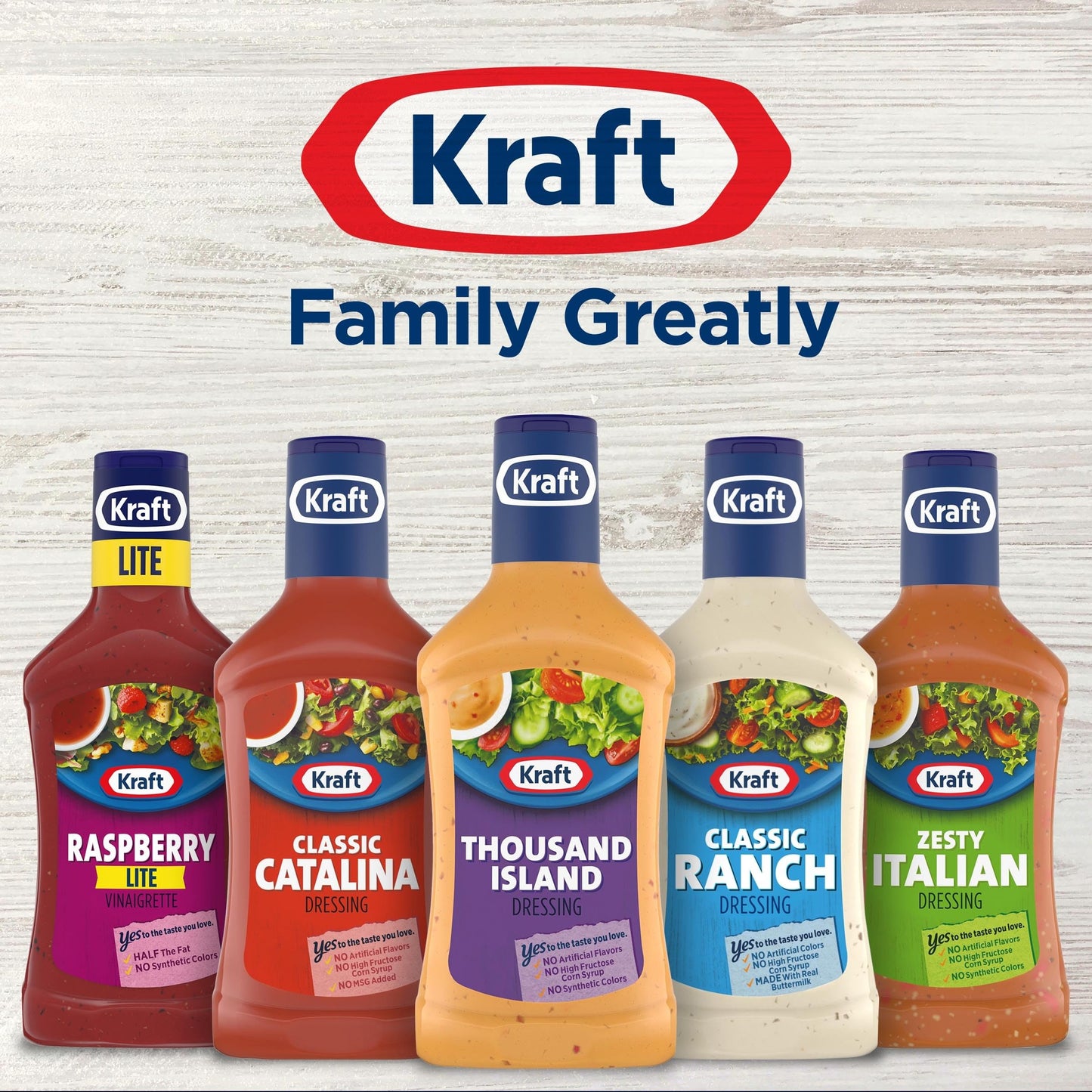 Kraft Thousand Island Dressing, 16 fl oz Bottle