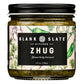 Blank Slate Kitchen Zhug (6 Oz) | Spicy Middle Eastern Herby Green Hot Sauce (Yemeni Skhug) | Vegan & Gluten-Free | Blend Of Jalapenos, Cilantro, Parsley, Garlic, Lemon Juice & Olive Oil