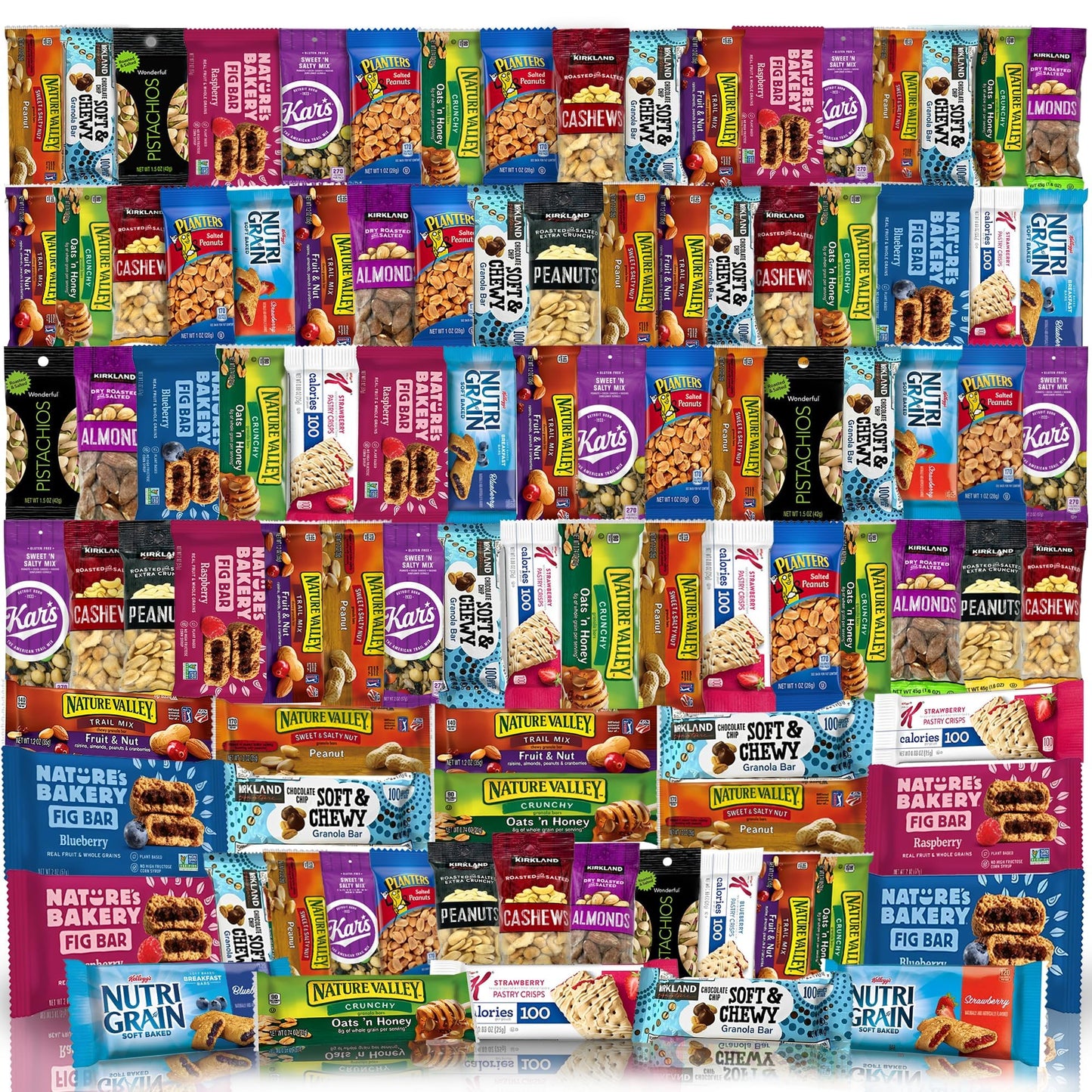 Snacks Gift Variety Basket for Adults (101 Count) Snacks Gift Variety Package Gift Arrangement Perfect for Men, Women, Adults, M