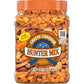 Southern Style Nuts Cheesy Cheddar Hunter Mix, 20 Ounces, Peanuts, Sesame Sticks, Corn Sticks, Almonds, and Cashews