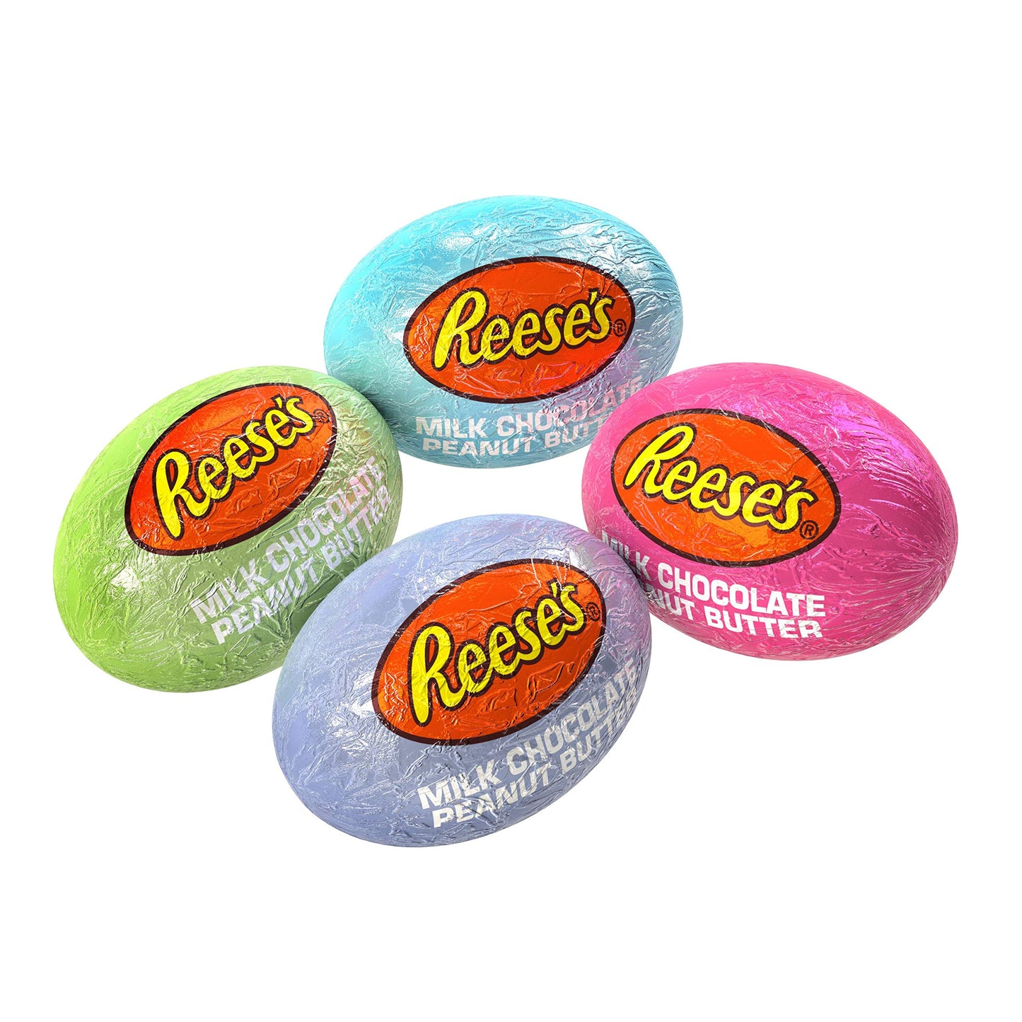 REESE'S Milk Chocolate Peanut Butter Eggs Candy - 10 oz Bag, Perfect for Easter Celebrations