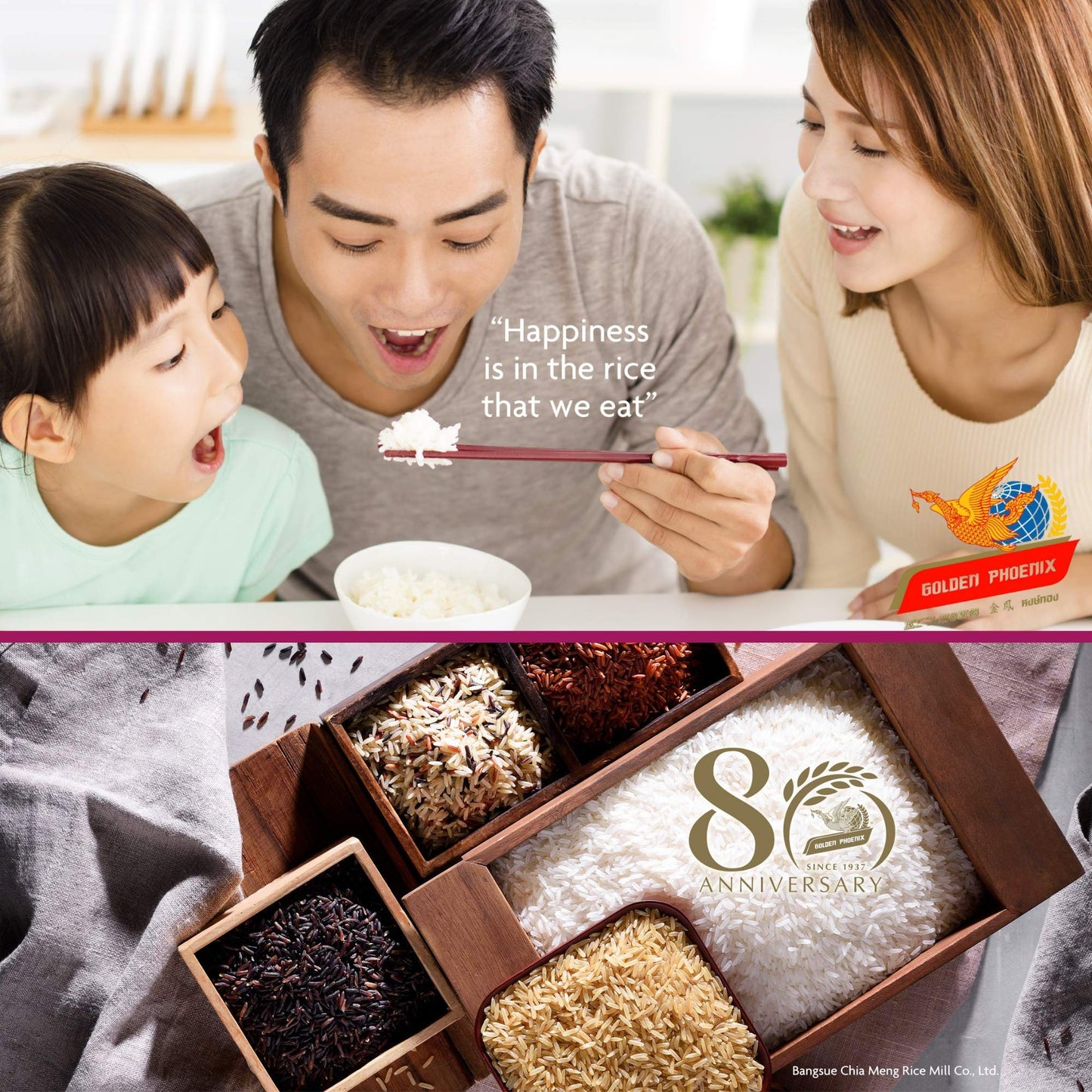 Golden Phoenix Thai Sweet Rice - Premium Sticky Rice For Desserts Or Rice Cakes, Great For Gluten-Free Diets, 2.2 Pounds (Pack O