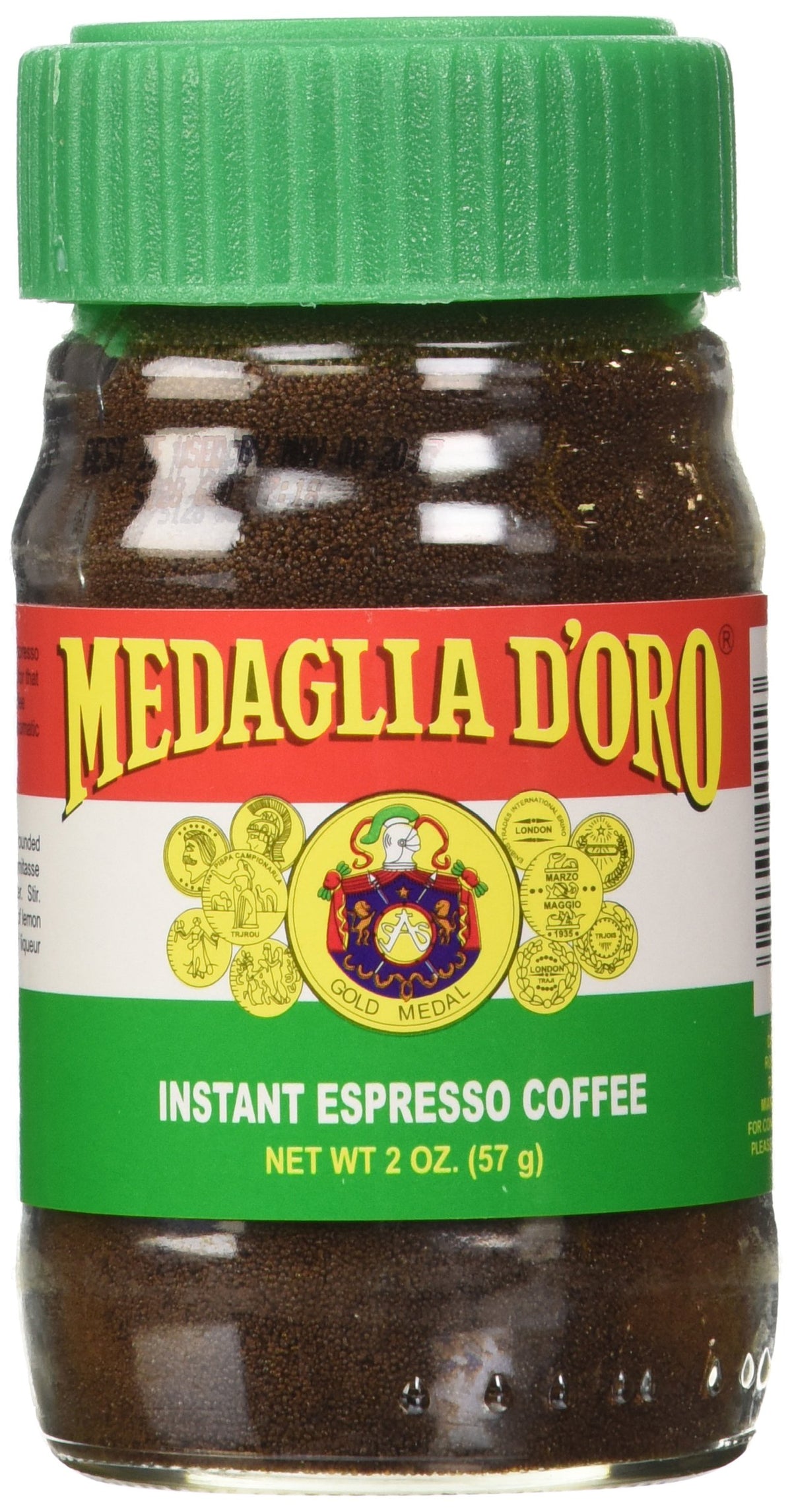 Medaglia DOro Instant Espresso Coffee, 2-Ounce Jars (Pack of 6)