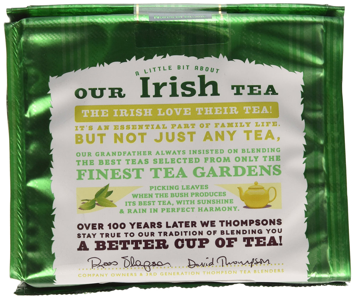 Punjana Tea Ltd Tea, Irish Breakfast, 80 Count (Pack Of 4)