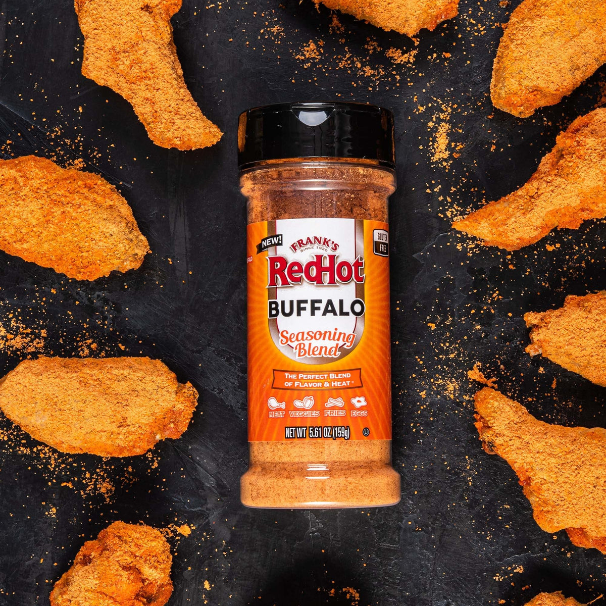 Frank s RedHot Buffalo Seasoning Blend, 5.61 oz (Pack of 2)