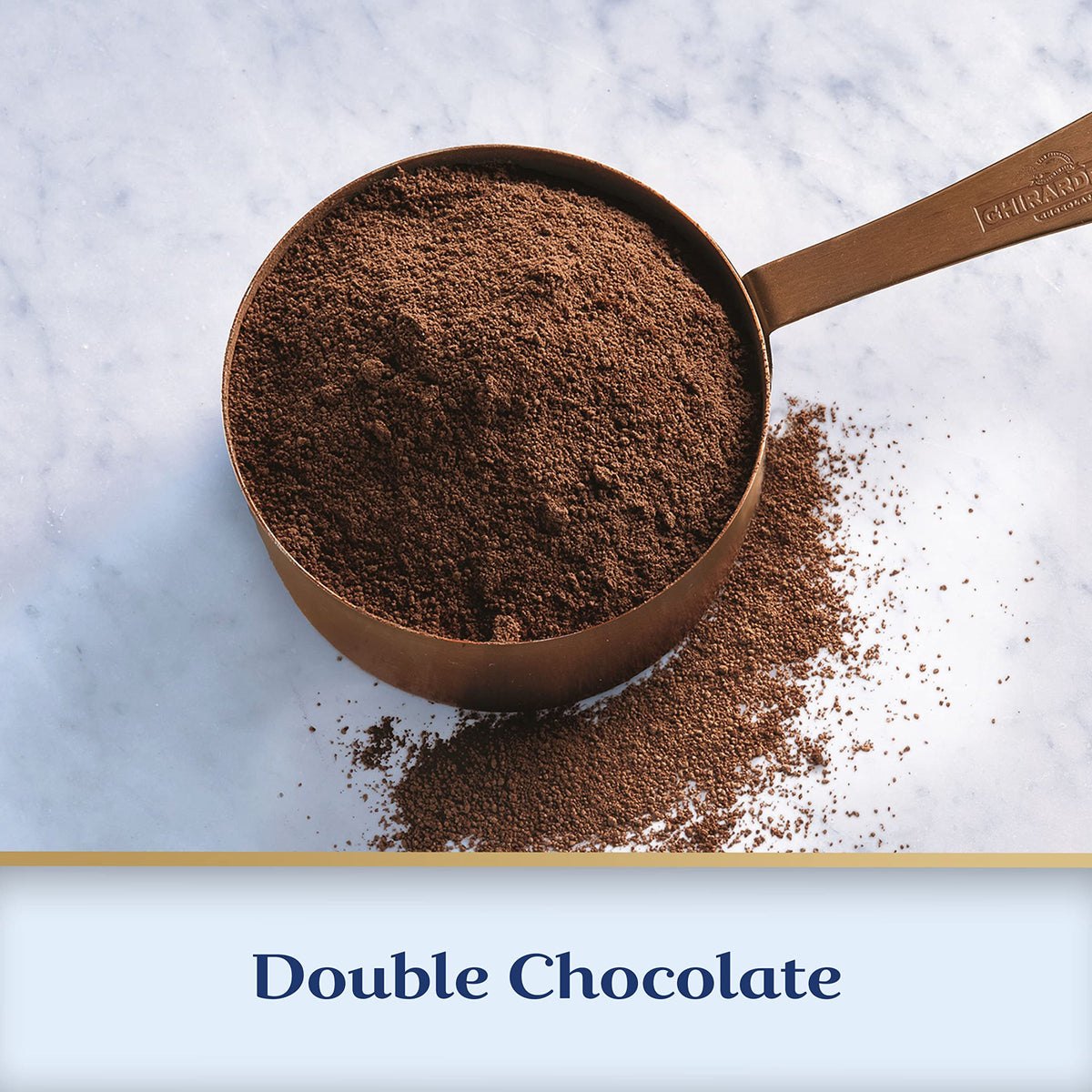 Ghirardelli Chocolate Company Hot Chocolate Pouch, Double Chocolate, 10.5 Ounce