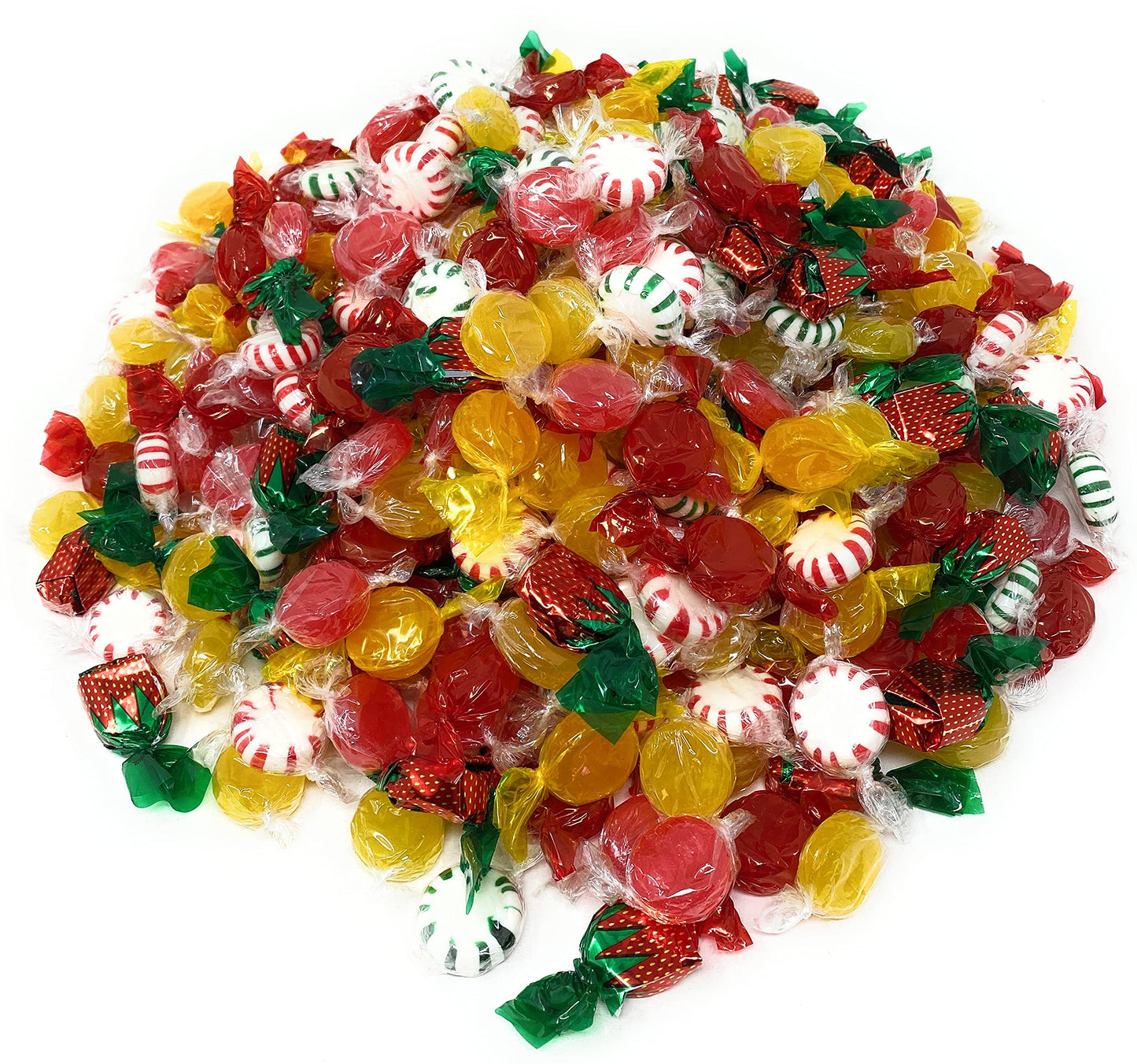 American Favorites Sweets Party Mix Individually Wrapped Hard Candies Bulk Assortment 7 Flavor Variety Pack 6 Lb 450+Pcs (96 Oz)