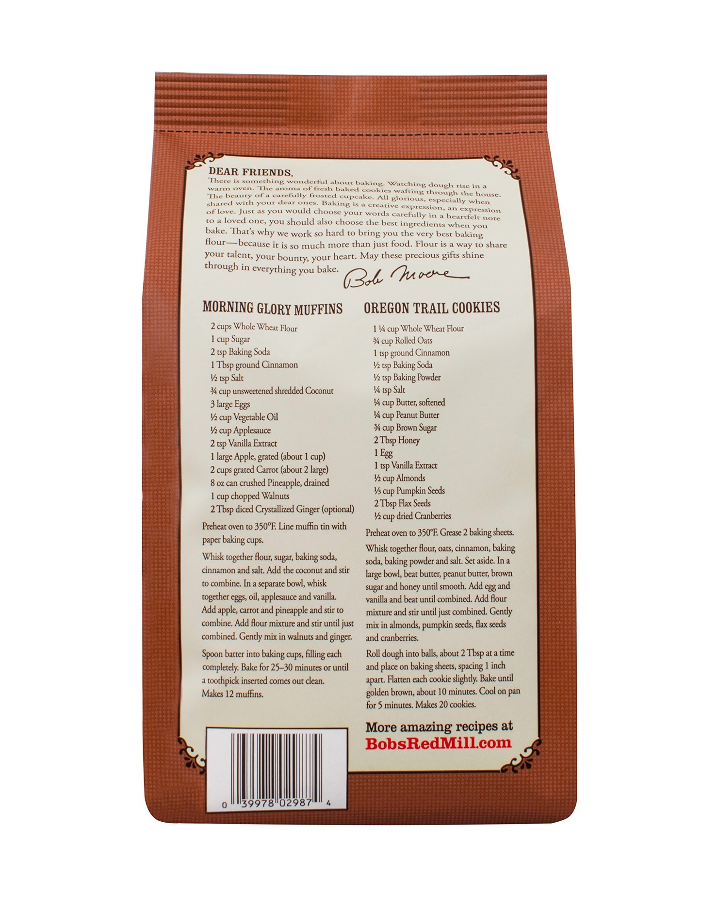 Bob'S Red Mill Whole Wheat Flour - 5 Lb