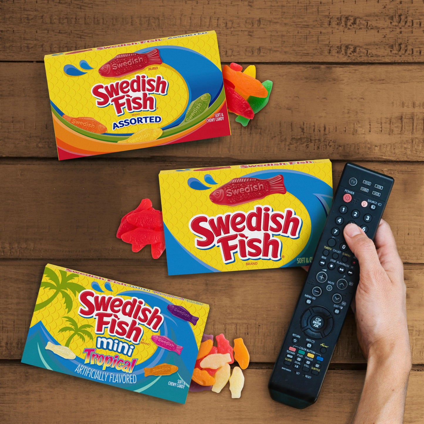 SWEDISH FISH Soft & Chewy Candy, 3.1 oz