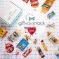 Gift A Snack - Halloween Trick Or Treats Snack Box Care Package Variety Pack + Greeting Card (150 Count) Birthday Sweet Treats G