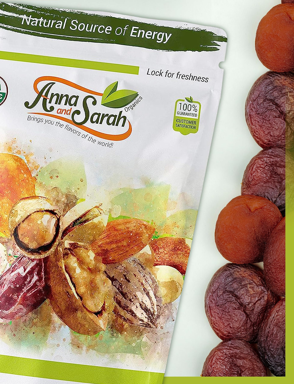 Anna And Sarah Organic Dried Apricots In Resealable Bag, 5Lbs 1 Pack
