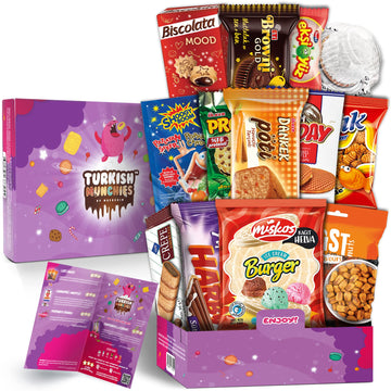 Midi International Snack Box | Premium Exotic Foreign Snacks | Unique Snack Food Gifts Included | Fantastic Space Theme | Candie