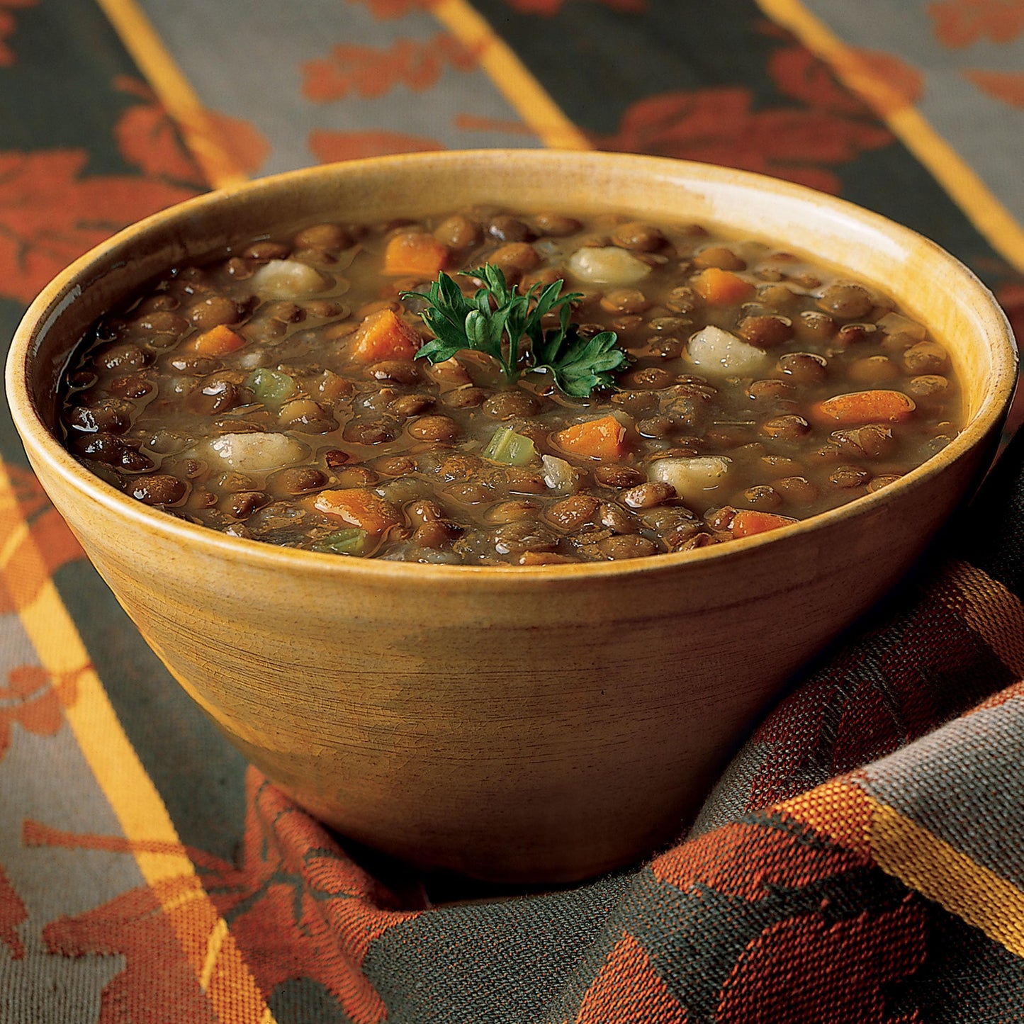 Amys Soup  Vegan Lentil Soup  Light in Sodium  Gluten Free  Made With Organic Green Lentils and Vegetables  Canned Soup  14.5 Oz