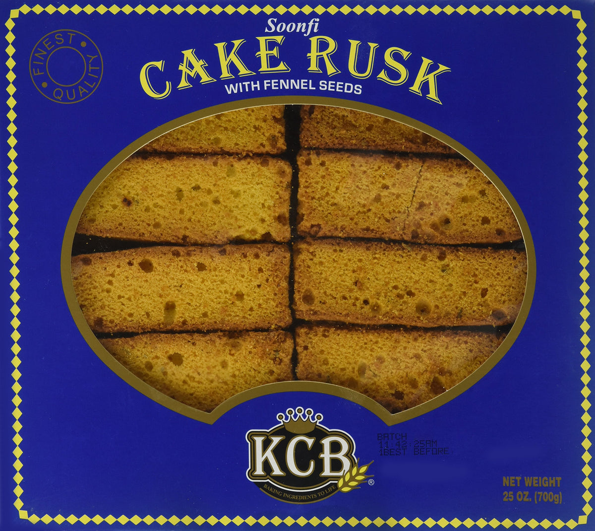 Kcb Soonfi Cake Rusk With Fennel Seeds 25Oz