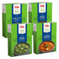 Gits Ready To Eat Paneer Combo 1140G (Matar Paneer Palak Paneer Paneer Tikka Masala Paneer Makhani - 285G Each)