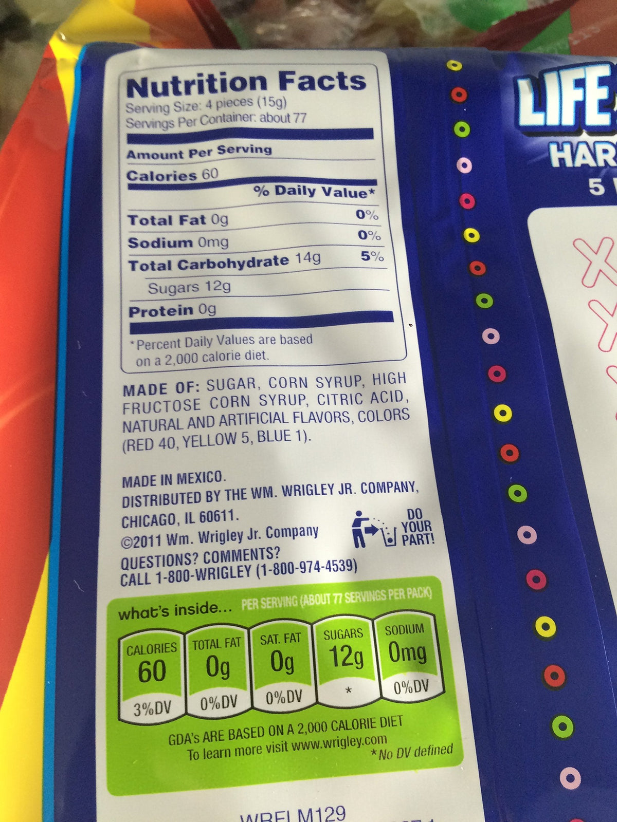 Life Savers Five Flavor Mix - 5 Lb Bag Bulk - Orange - Model VC-a4-27907