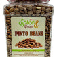 Dasher's Spice & Beans Dried Pinto Beans | Resealable Jar | 3 lbs.