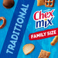 Chex Mix Traditional Savory Snack Mix, Family Size, 13.5 Oz