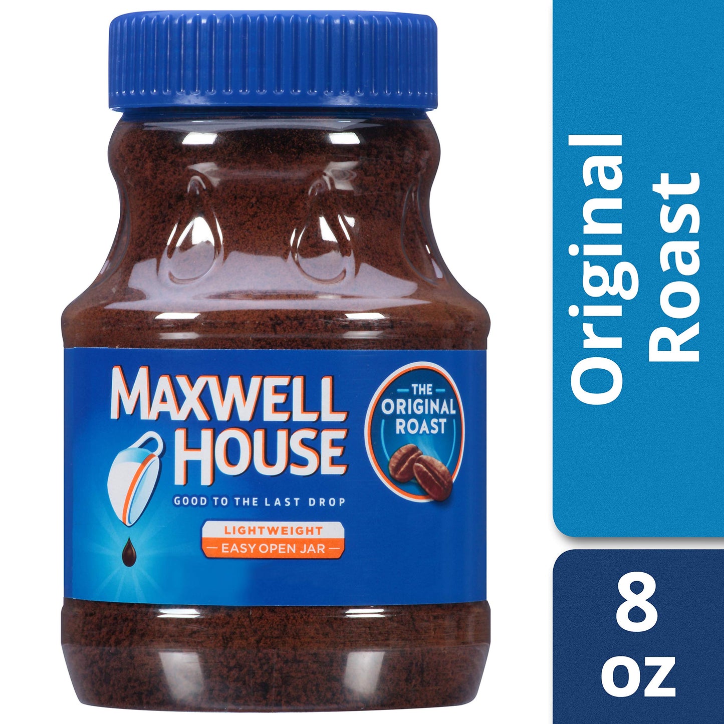 MAXWELL HOUSE Original Roast Coffee Blend, 8oz Canister, Pack of 3