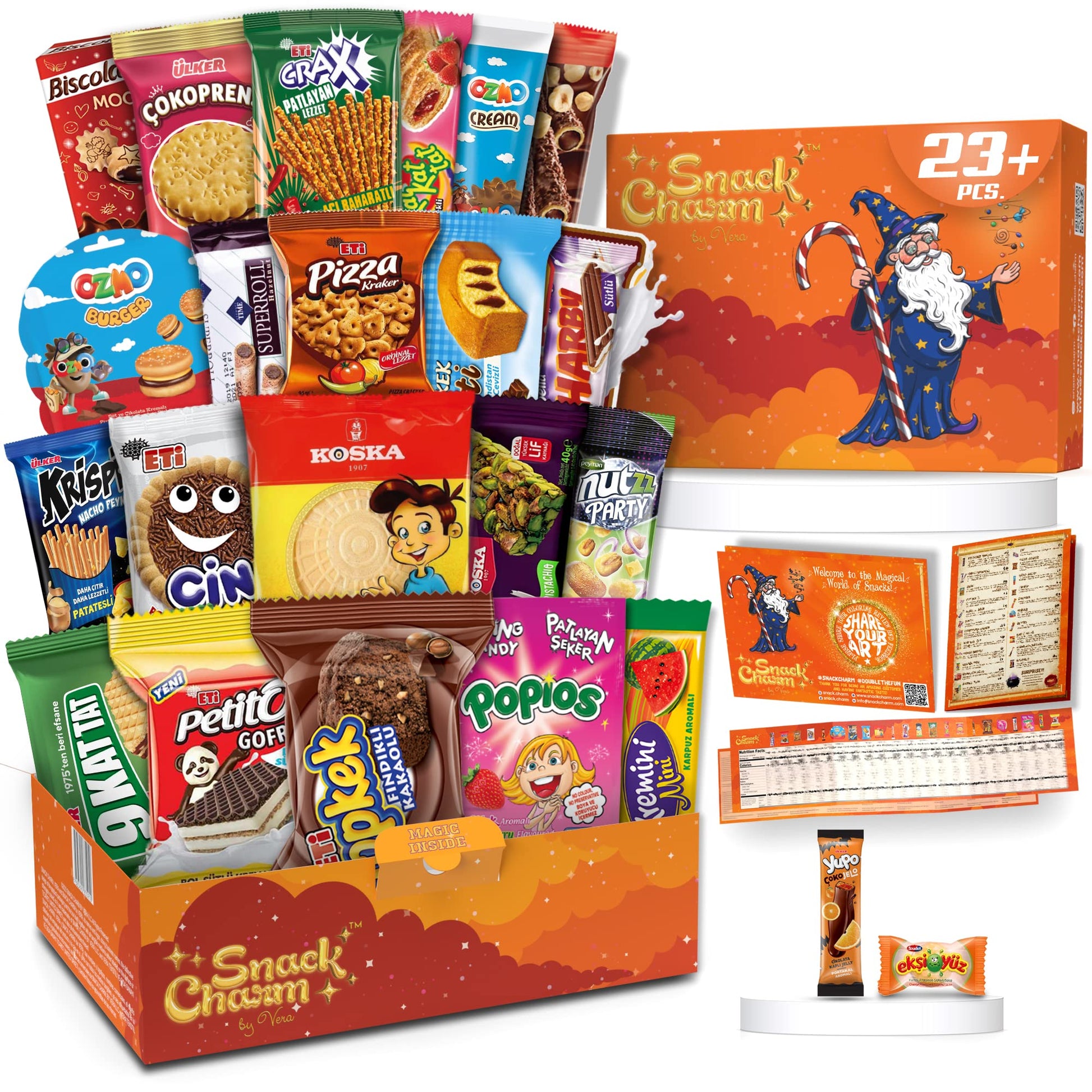 Exotic Snacks, Mega International Snack Box, Imported Snacks, Candy Box From Around The World, Exotic Care Package, World Candy