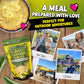 Jalapeno Yellow Corn Grits With Cheddar Cheese + Hatch Green Chile + Garlic, By Fishski Provisions, 6 Oz Bags, 2 Pack