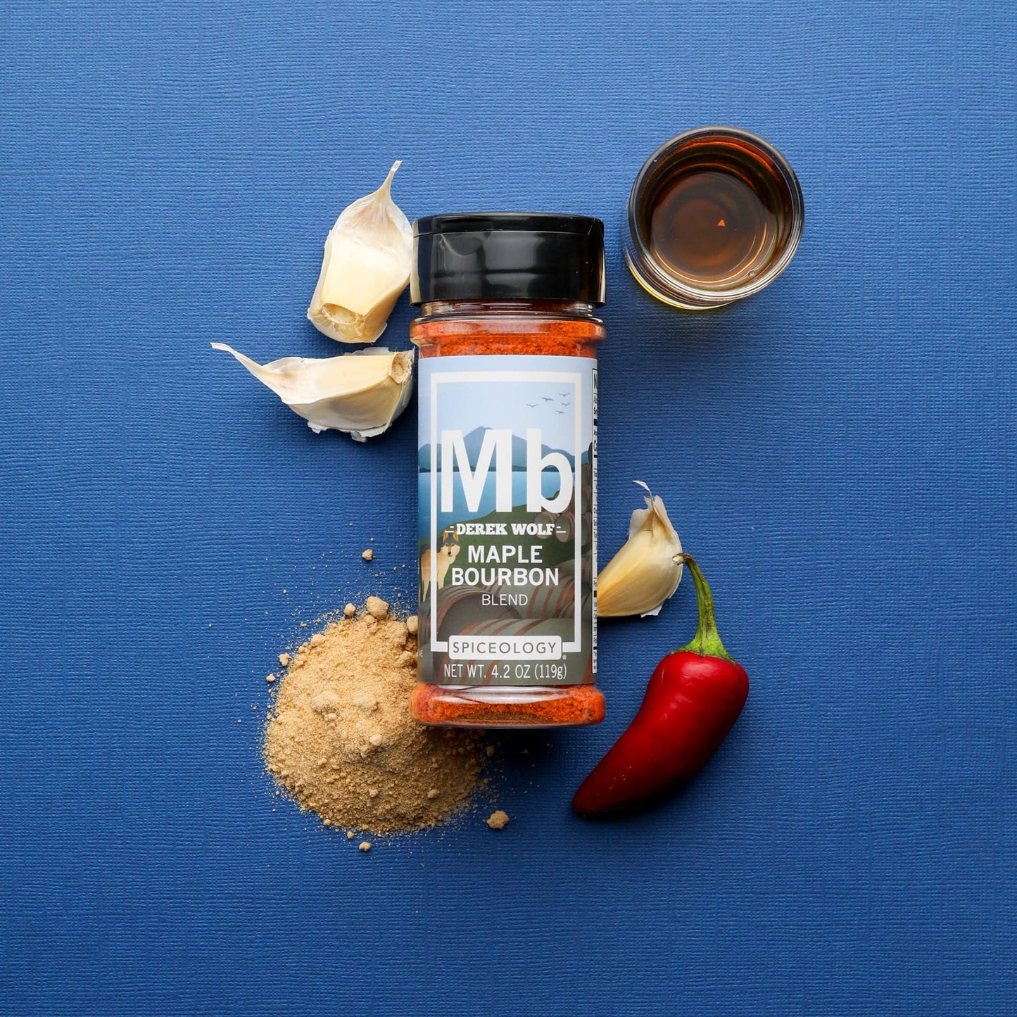 Spiceology Maple spirit-inspired flavor Seasoning - Sweet & Smoky Barbeque Rub - 4.2 oz - Model 10589