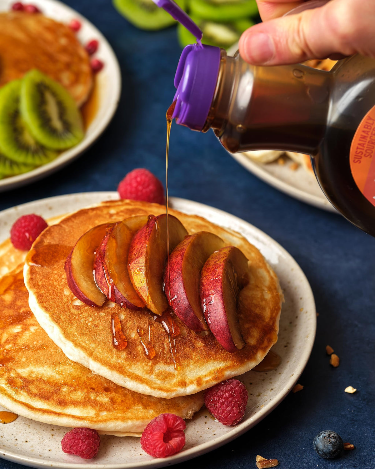 Wholesome Sweeteners 20-Ounce Organic Pancake Syrup, Non GMO, Gluten Free & Vegan, Perfect for Pancakes, Waffles and More, 6 Pac