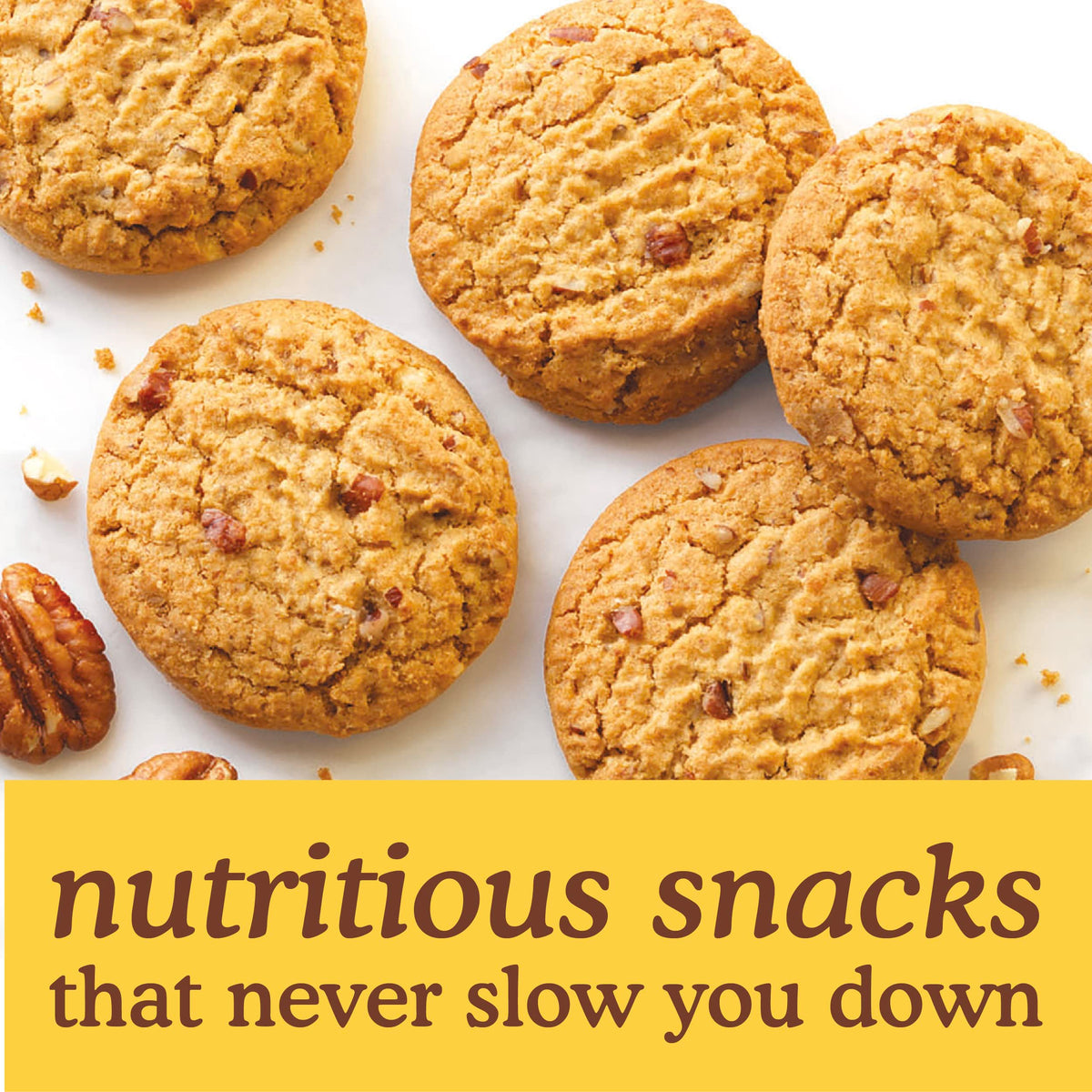 Simple Mills Almond Flour Crunchy Cookies, Toasted Pecan - Gluten Free, Vegan, Healthy Snacks, Made With Organic Coconut Oil, 5.5 Ounce (Pack Of 6)