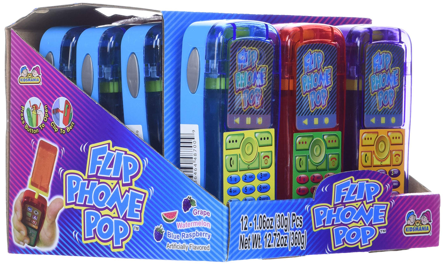 Flip Phone Pop - 12 Count