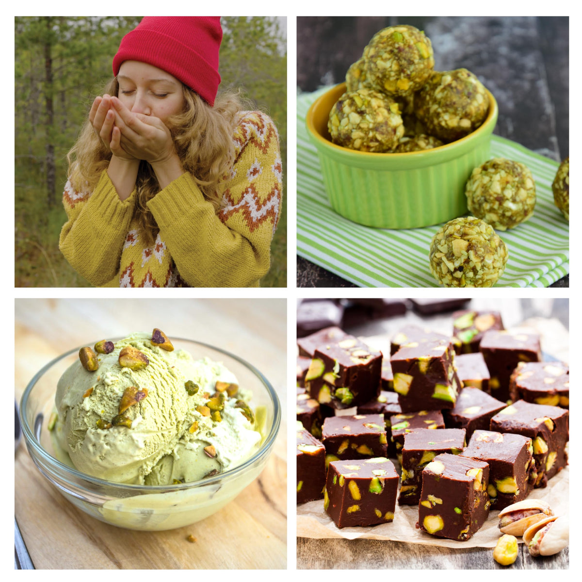 Wilderness Poets, Organic Pistachios - Bright Green Pistachio Nut Halves, No Salt, Grown in California (2 Pound)