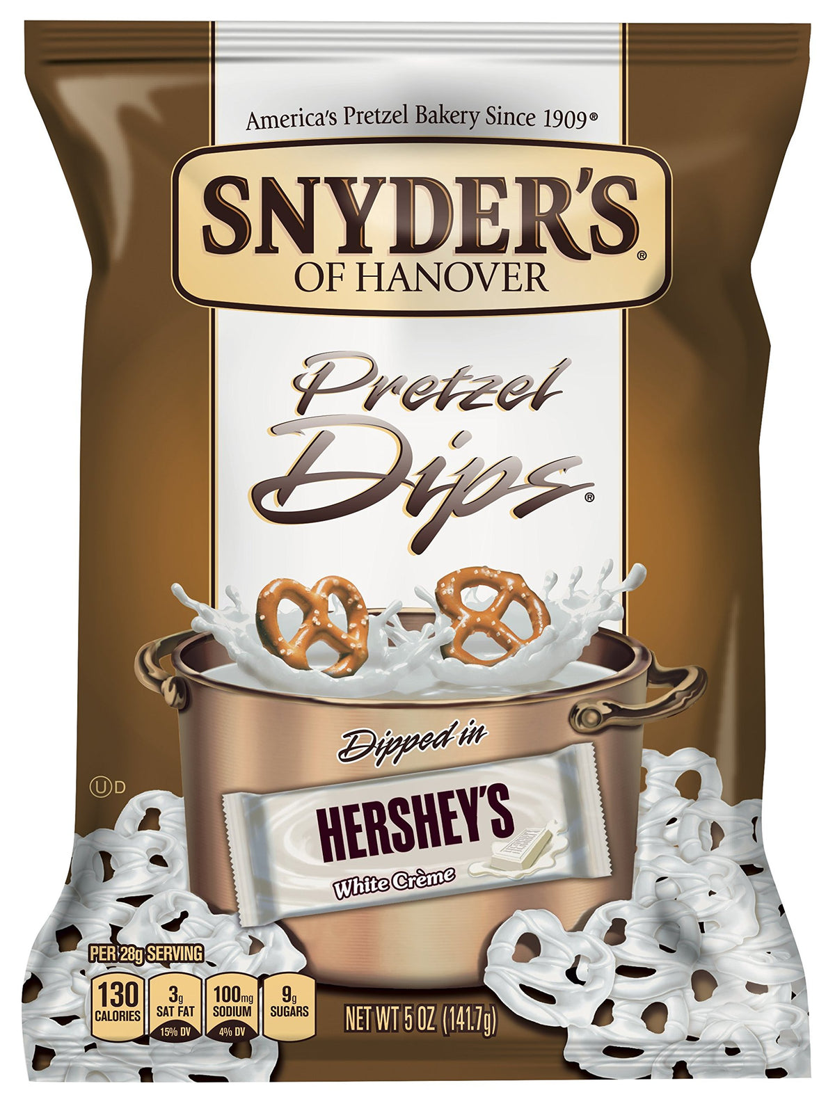 Snyders of Hanover Pretzel Dips, Hersheys White Creme, 5 oz