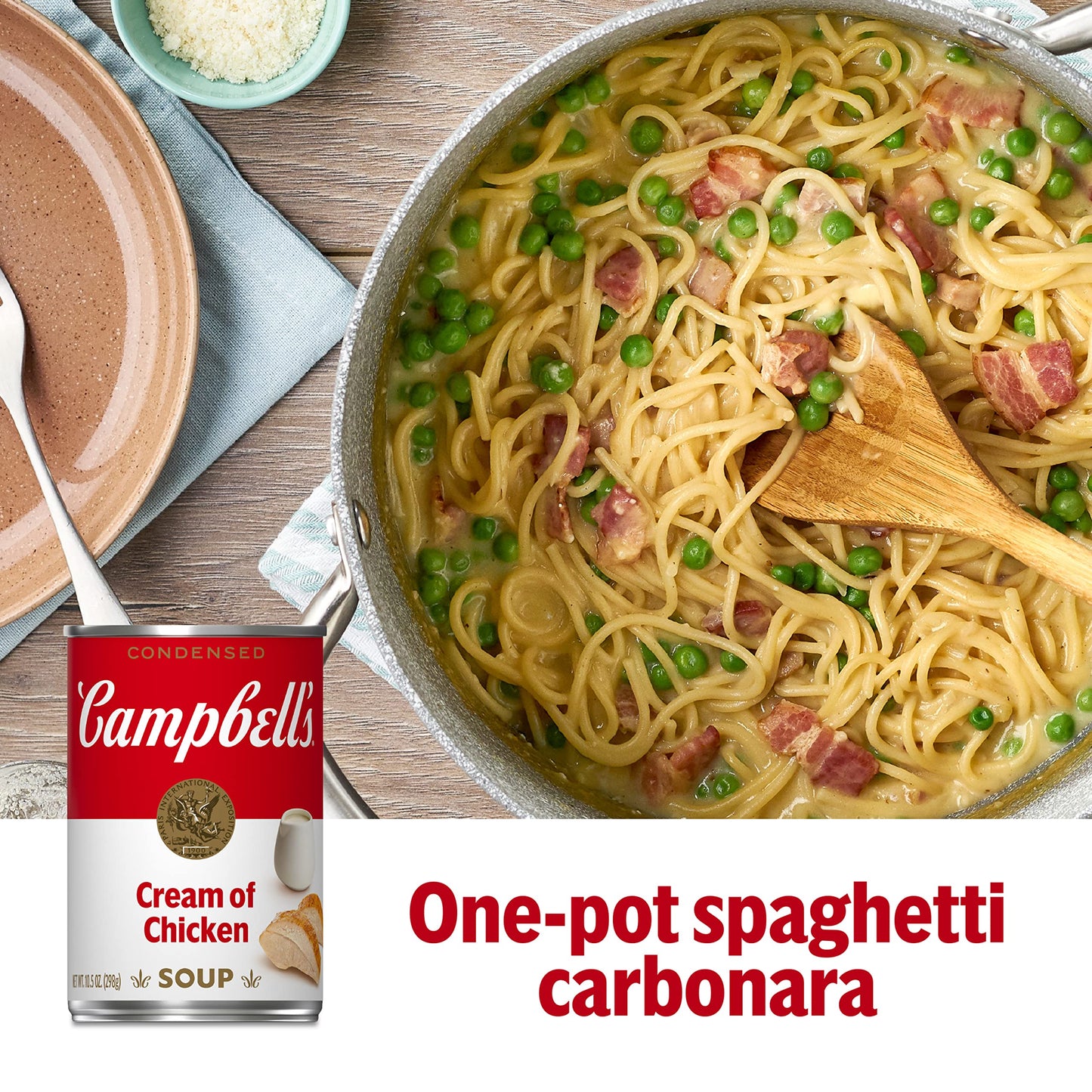 Campbell'S Condensed Cream Of Chicken Soup, 10.5 Oz Can