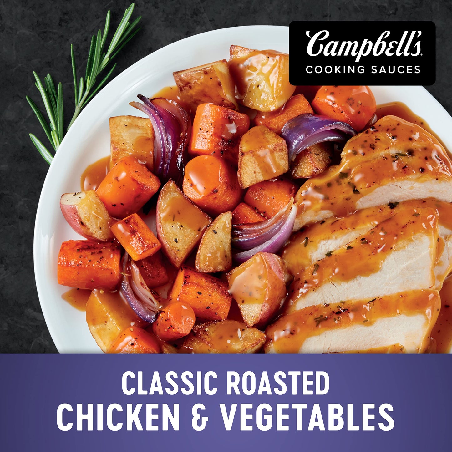 Campbell's Cooking Sauces, Classic Roasted Chicken Sauce, 12 Oz Pouch