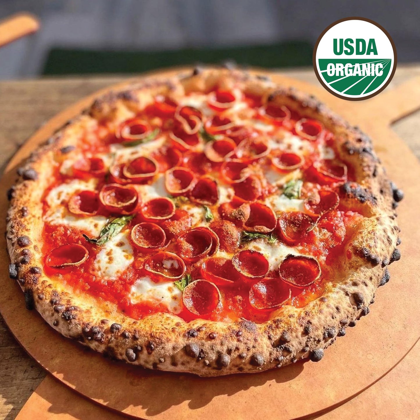 Bianco DiNapoli Organic Robusto Pizza Sauce, 15 oz Canned, Made with California Tomatoes, Garlic, Basil, Oregano, Extra Virgin Olive Oil, 8 Pack