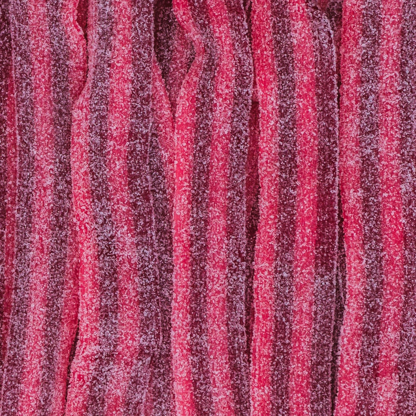 By The Cup Sour Power Raspberry Cherry Sour Belts, 1 Lb Bulk Bag
