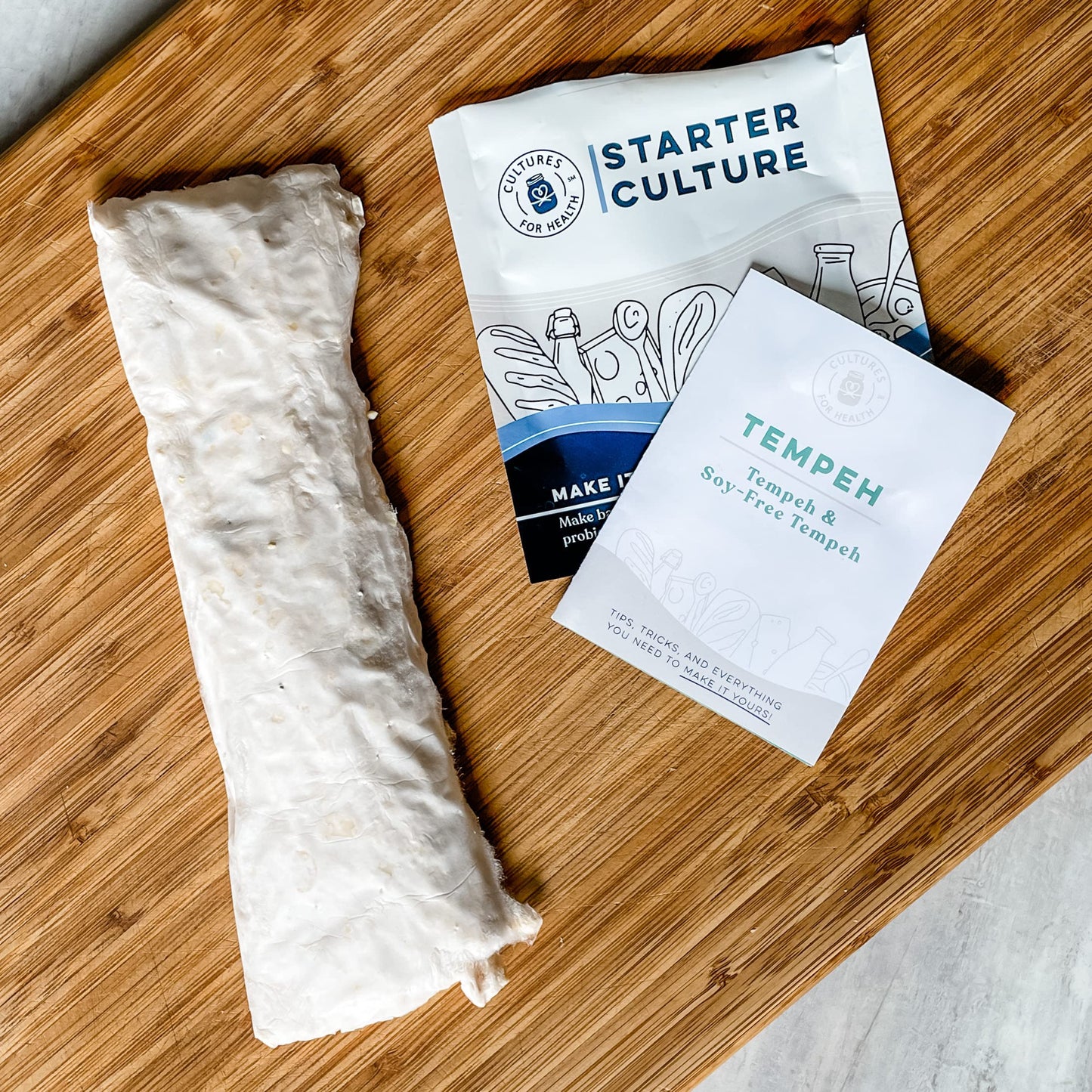 Cultures For Health Soy-Free Tempeh Starter Culture | Gluten Free, Non-GMO | 4 Packets | 0.10 Ounce