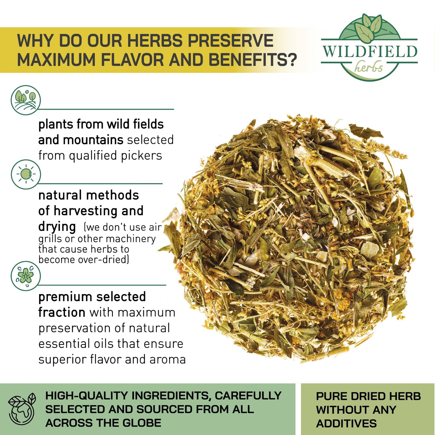 1.8 Oz. Goldenrod Tea Herb Golden (Solidago Virgaurea L.) - 50G Dried Golden Rod Herbs Herbal Tea