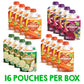 Happytot Organics Stage 4 Baby Food Pouches, Gluten Free, Vegan Snack, Love My Veggies, Fruit & Veggie Puree, Variety Pack, 4.22 Ounce (Pack Of 16), Large Online Retailer Limited Availability