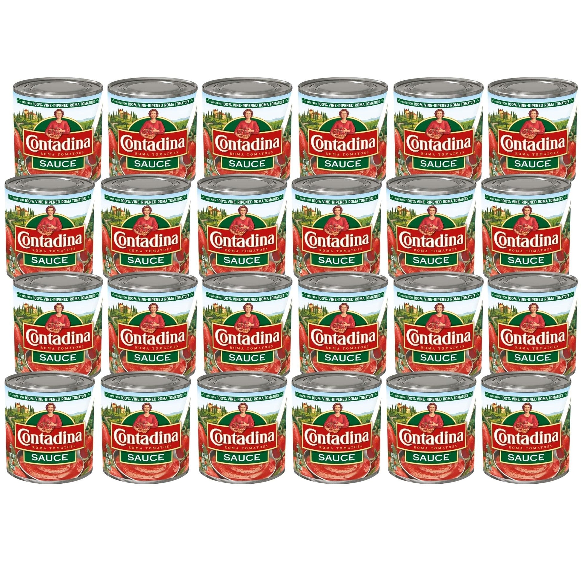 Contadina Tomato Sauce, 8 Oz (Pack Of 24 Cans)