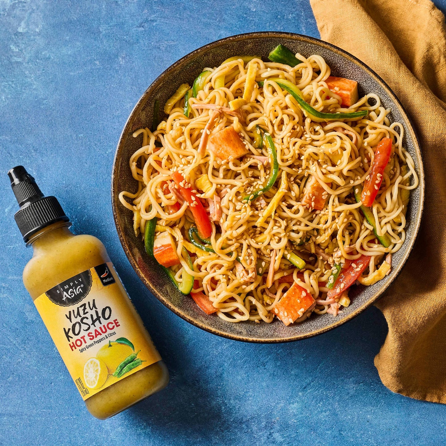 Simply Asia Hot Sauce Yuzu Kosho Citrus Heat for Rice Sushi Sashimi 8 fl oz