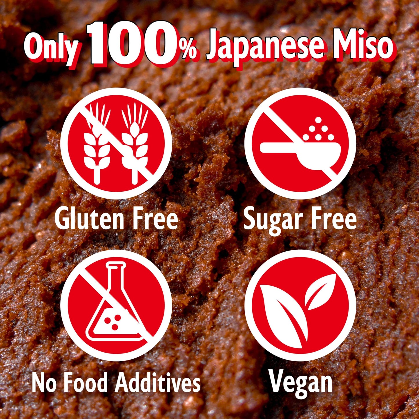 Yamasan Kyoto Uji Japanese Dry Red Miso Seasoning, Freeze-Dried Red Miso Powder, Rich Flavor And Umami, No Additives, Vegan, Del