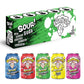 Warheads Soda - Sour Fruity Soda, Classic Flavors, 12 Fl Oz (Pack of 5)