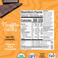 Alter Eco Salted Caramel Truffle Thins, Chocolate Bar with Gooey Ganache Truffle Filling, Organic, Gluten-Free, Non-GMO Snacks,