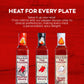 Palo Alto Firefighters Pepper Sauce Variety Pack (8.5Oz) - Pack Of 3 (Original, Habanero, Ghost Pepper) - Salt Free Pepper Plant