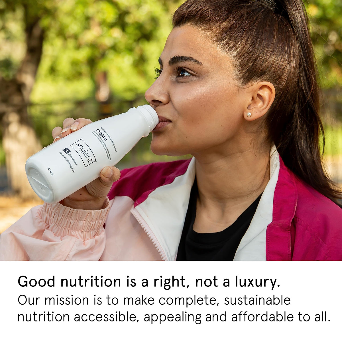 Soylent Complete Meal Replacement Shake, Original, 20g complete protein, 28 vitamins & minerals, low sugar, 14oz (Single Bottle)
