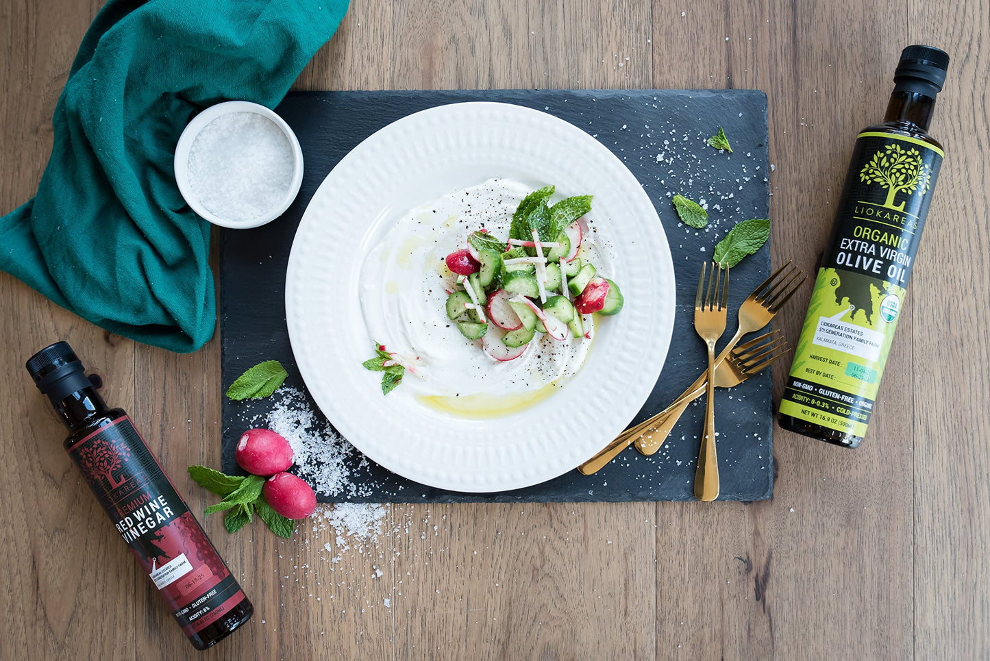 Liokareas Premium Extra Virgin Greek Olive Oil - 1.05 Pound (Pack of 1)