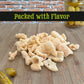 Ol Uncle Porkers Keto-Friendly Pork Rinds, Dill Pickle Flavor, 8oz Bag, Zero Carb Snack