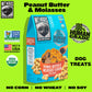 Wet Noses All Natural Dog Treats, Made in USA, 100% USDA Certified Organic, Non-GMO Project Verified, Peanut Butter, 14 oz box