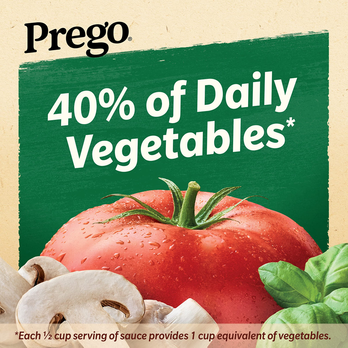 Prego Fresh Mushroom Pasta Sauce, 24 Oz Jar (Pack of 12)