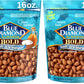 Blue Diamond Almonds Salt N Vinegar Flavored Snack Nuts, 16 Oz Resealable Bag (Pack of 2)